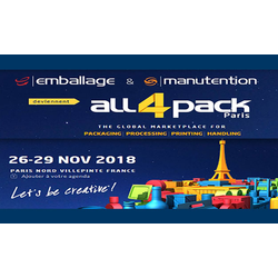 Выставка упаковки ALL4PACK Paris 2018