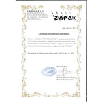 Дилерский сертификат Zapak 2023