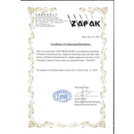 Дилерский сертификат Zapak 2024